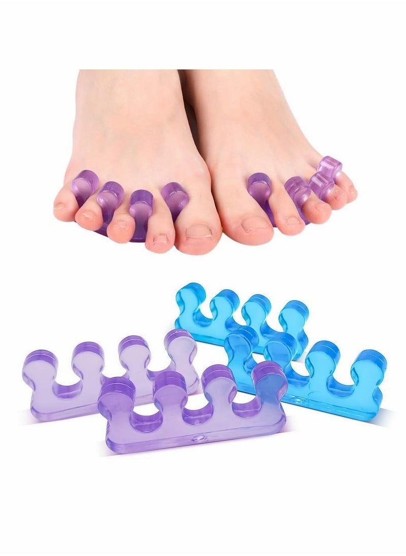 KASTWAVE - Pedicure Toe Spacers, Toe Separators for Nail Polish, Toe Separators Use for Separation of Toenails or Nails As Well As Relieve Orthopedic Bunion Symptoms. - Image 1