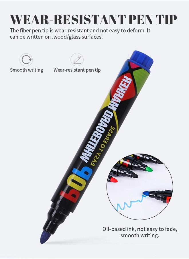 Ergonomic Whiteboard Erasable Marker, Comfortable Grip, Reduced Hand Fatigue