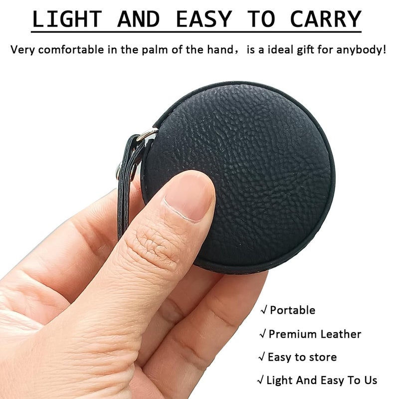 Z_جوده وثقه Tape Measure for Body Measuring Medical Body Cloth Tailor Craft Dieting Measuring Tape, 60 Inch/1.5 M Dual Sided Measuring Tape for Body Fabric Sewing（2 Pieces，Black） - Image 4