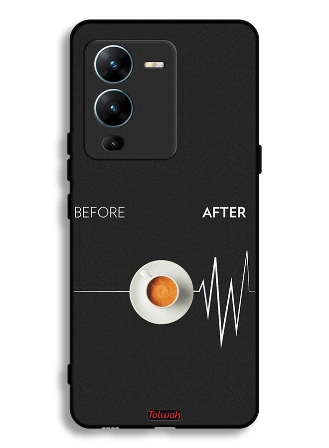 Tolwak Vivo V25 Pro 5G Protective Case Cover Before After - Image 2