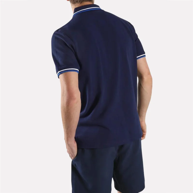 ريبوك Identity Striped Rib Polo T-Shirt