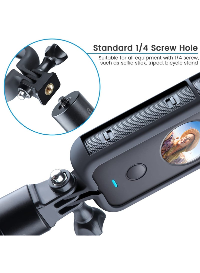 SYOSI Protective Case for Insta360 One X2 Frame Panoramic Camera Cage Frame Housing Case Action Camera Compatible with Insta360 X2 Rubber Protective Frame - Image 4