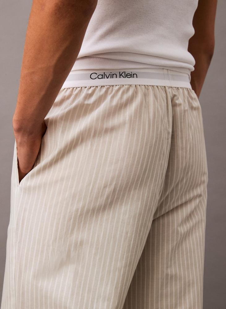 Cotton Poplin Pyjama Trousers