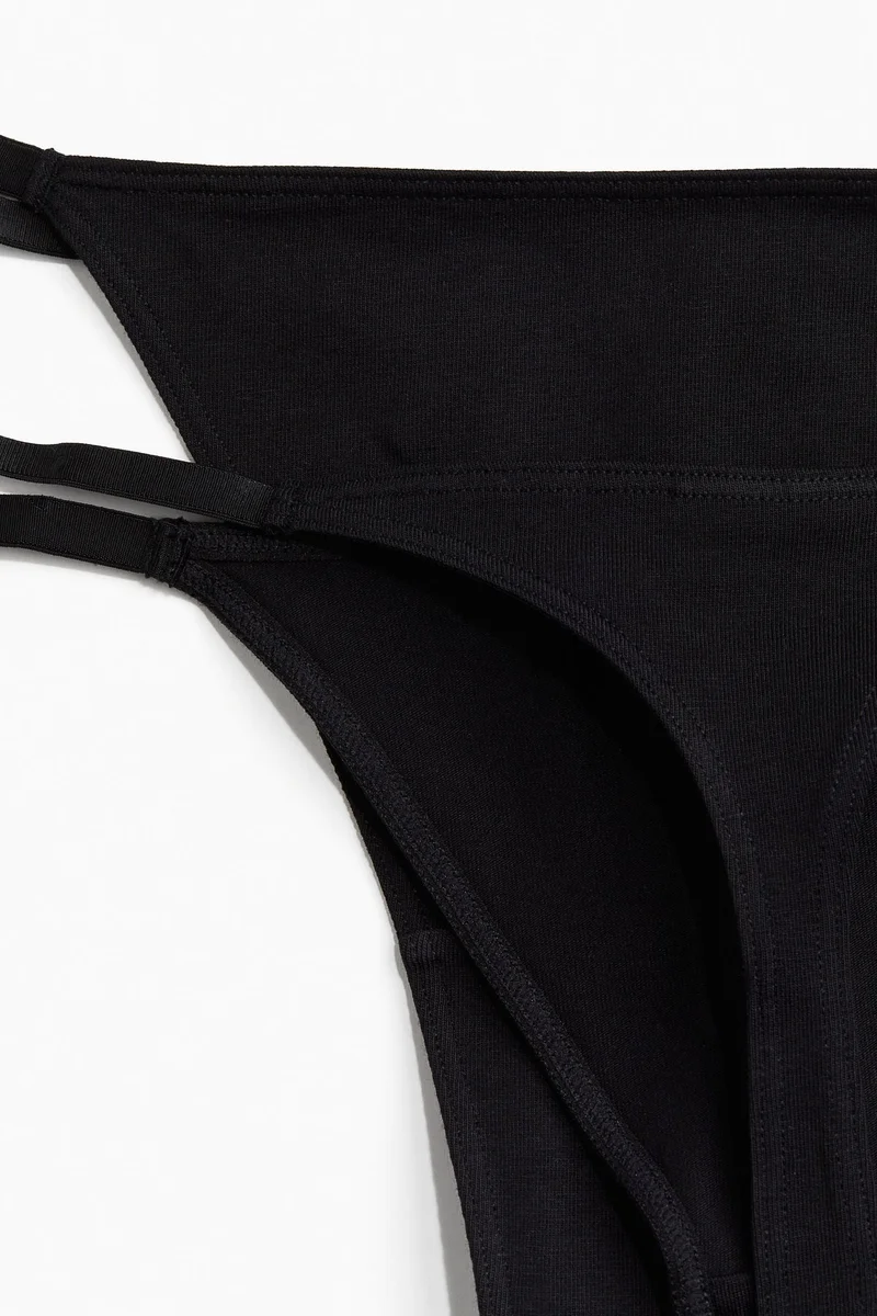 H&M 5-pack cotton thong briefs