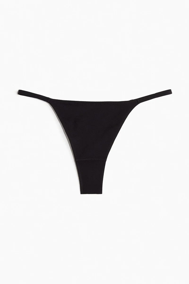 H&M 5-pack cotton thong briefs