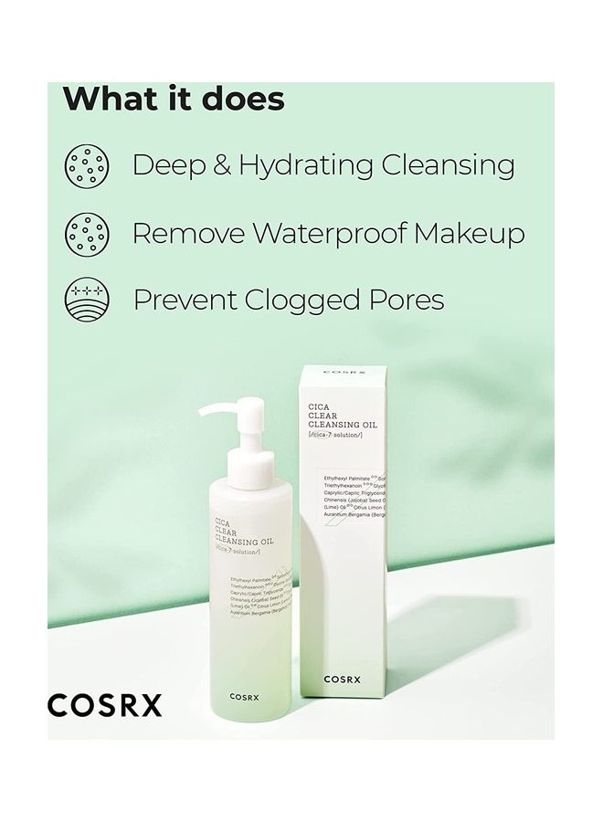 COSRX Cica Clear Cleansing Oil 200ml - Image 2