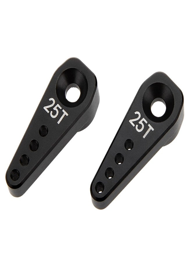 MEUS RACING ذراع سيرفو MEUS RACING SCX24 V2، ذراع سيرفو 25T، قطع غيار مُحسّنة لسيرفو SCX24 عالي العزم، مناسب لسيارات الزحف التي تعمل بالتحكم عن بعد بمقياس 1/24، قطعتان، غير مناسب للسيرفو الأصلي. - Image 1