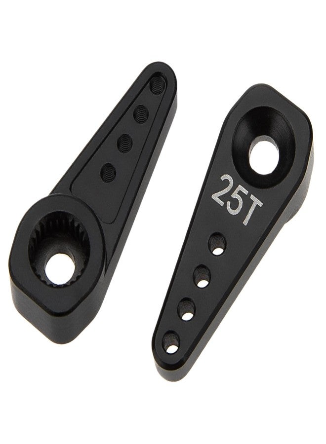 MEUS RACING ذراع سيرفو MEUS RACING SCX24 V2، ذراع سيرفو 25T، قطع غيار مُحسّنة لسيرفو SCX24 عالي العزم، مناسب لسيارات الزحف التي تعمل بالتحكم عن بعد بمقياس 1/24، قطعتان، غير مناسب للسيرفو الأصلي. - Image 3