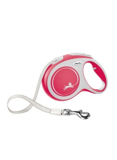 Flexi Retractable dog leash new comfort tape Red 