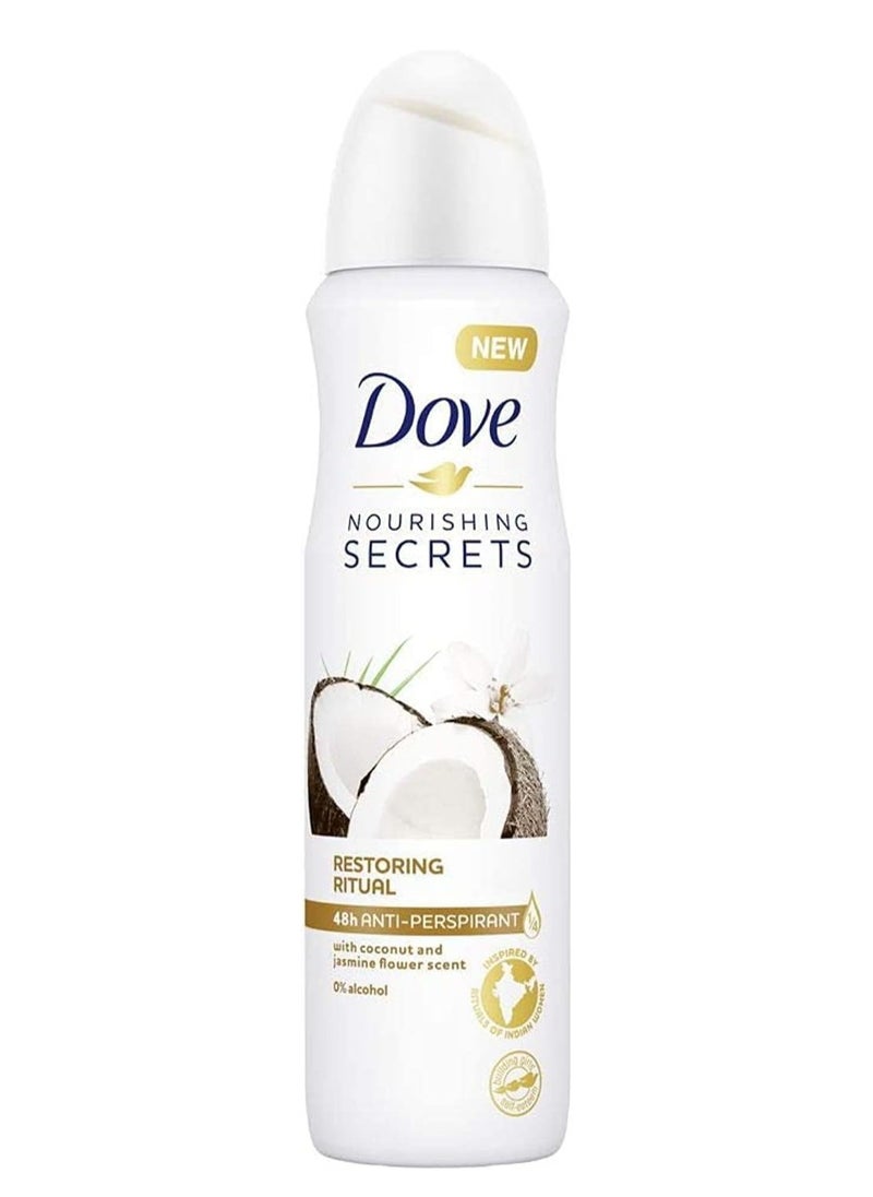 Dove Nourishing Secrets Coconut & Jasmine Flower Anti-perspirant Deodorant 150ML - pzsku/Z11E30520AC27D008BE60Z/45/_/1716857788/3a769c65-3bc3-4074-a00a-7f6c23cc5042