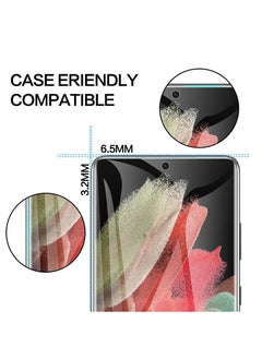 RINCO 2Packs Privacy Screen Protector for Samsung Galaxy S24 Ultra 5G, Anti-Peeping Flexible TPU Film, Fingerprint Unlock Compatible,Black  - Image 5