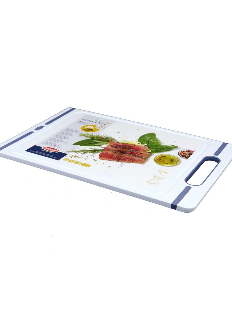Stefanplast Polyethylene Cutting Board 39x25.5x1 cm, Blue  - Image 2