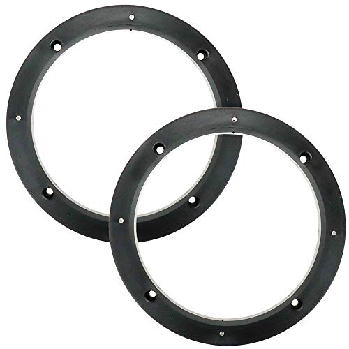 AUTUT 6.5-inch Subwoofer Speaker ABS Spacers for Auto Car, 14mm Depth, 2Pcs - Image 1