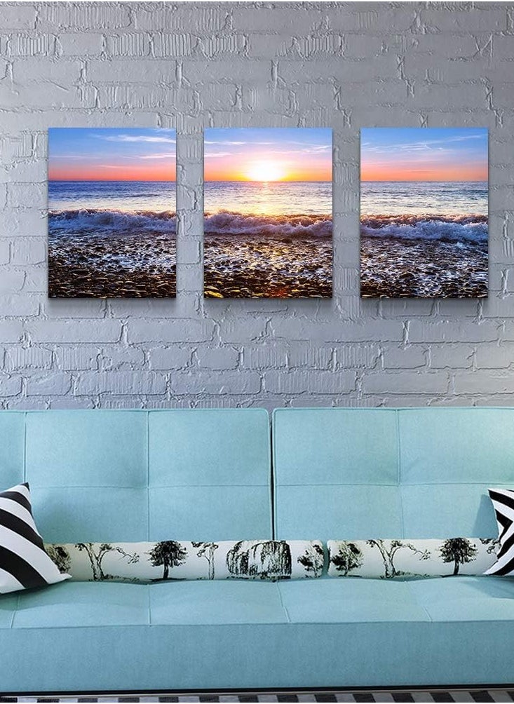 Decorior - Billboard, 3 pieces, 90 cm x 42.5 cm, 30 mm thick, with high-quality digital printing - UV layer to protect against scratches and color protection - Image 1