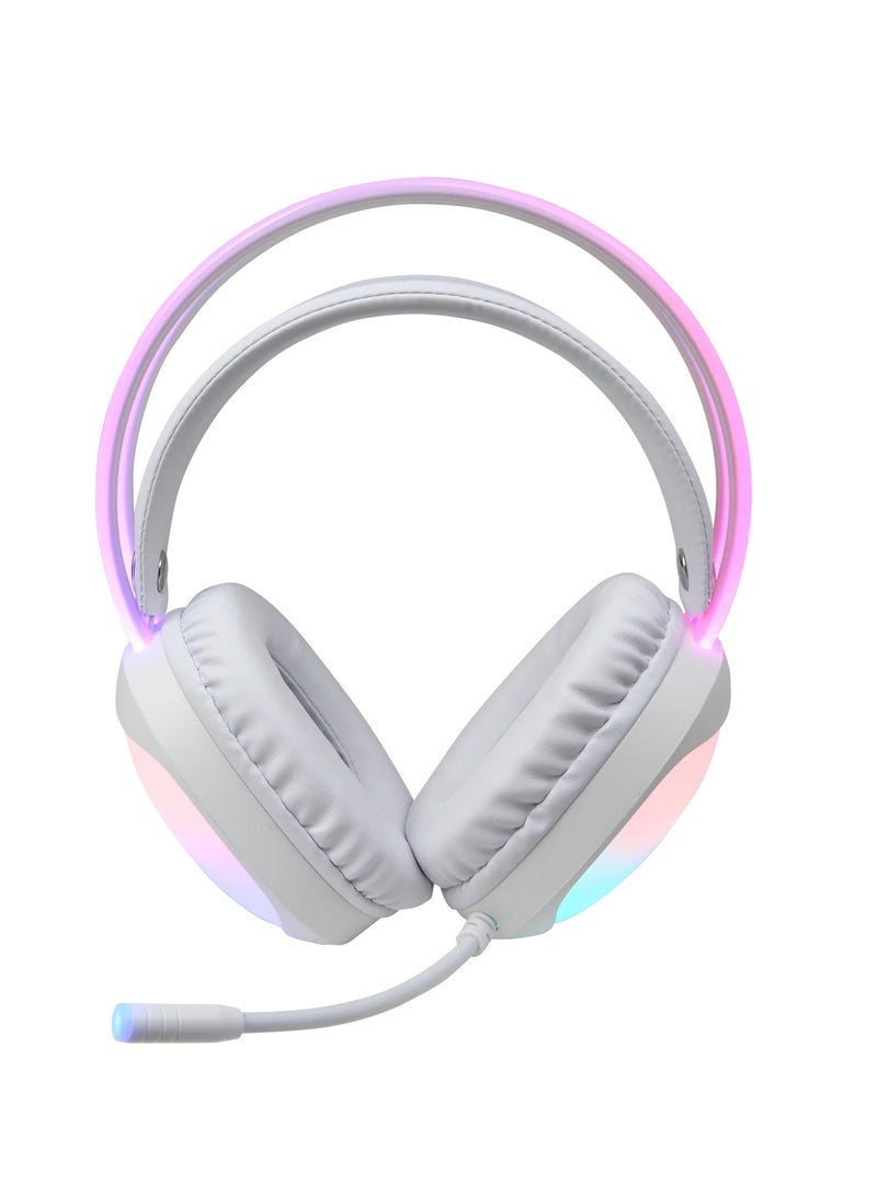 MARVO Transparent RGB Gaming Headset – 3.5 mm For Mobile / PC / PS4-5 / Xbox - HG8959 - Image 3