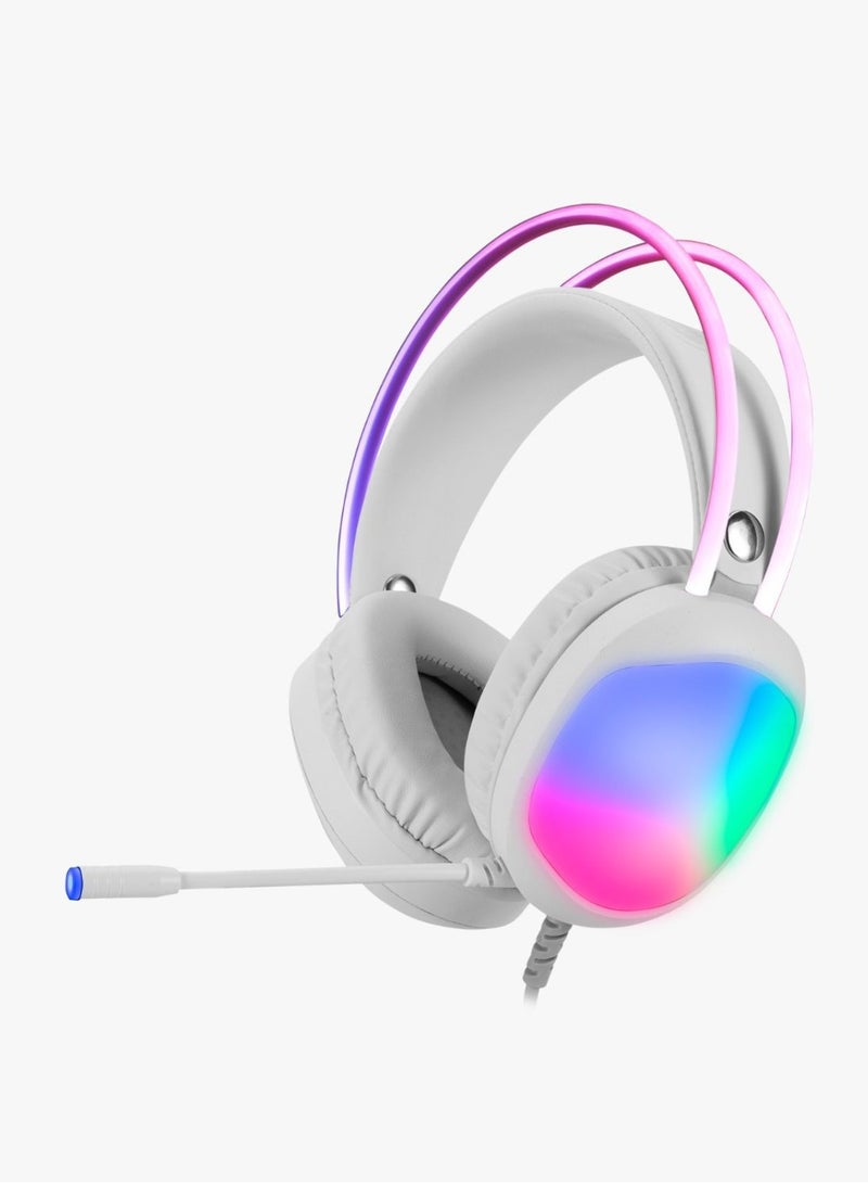 MARVO Transparent RGB Gaming Headset – 3.5 mm For Mobile / PC / PS4-5 / Xbox - HG8959 - Image 1