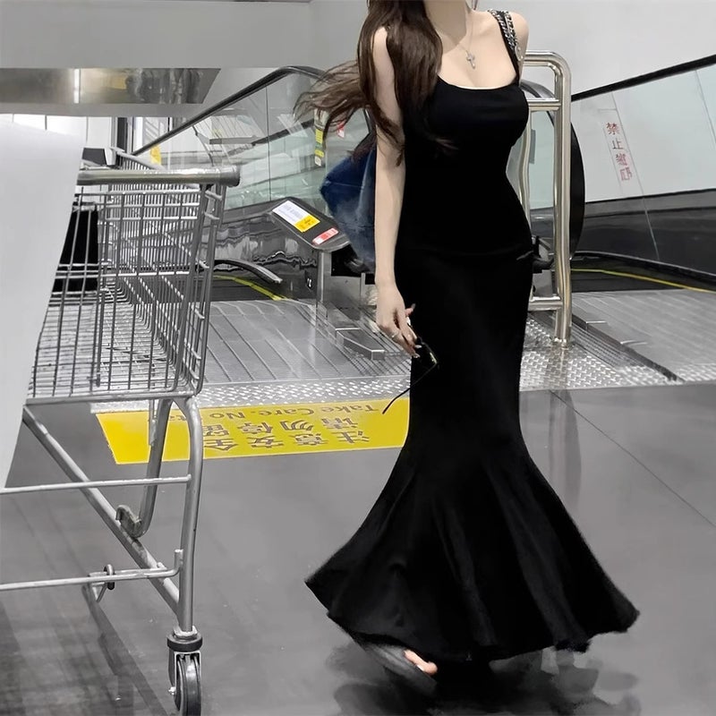 Hepburn style dress, elegant feminine daily styling - Image 2