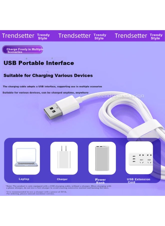 Trendy Style Fashionable Style Compatible With Oral-b Electric Toothbrush Charging Base Star Diamond/star Pro Wireless Inductive Charger Usb Charging Cable Accessory - Image 3
