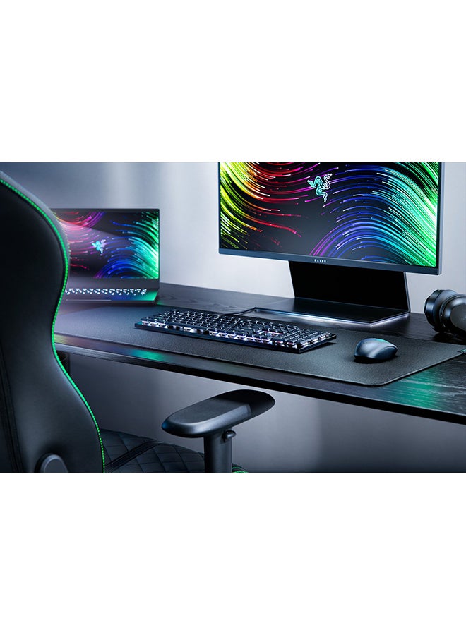 Razer DeathStalker V2 (Red Switch) - US Layout / Low-Profile RGB Optical Gaming Keyboard [RZ03-04500100-R3M1] - Image 2