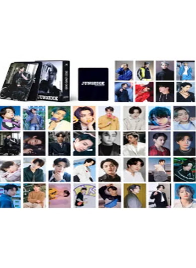 KPOP - Kpop JungKook BTS New Album Merchandise Gift Box with Photocards Lanyard Sticker Keychain Pack for Fans - Image 1