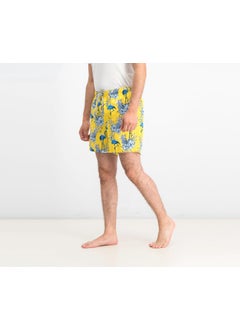 Men Floral Board Short Swimwear, Aspen Gold - pzsku/Z11E385EADA000AFC5A75Z/45/_/1737642269/fc3e61b5-432f-4a53-bc98-cca7e5044c39