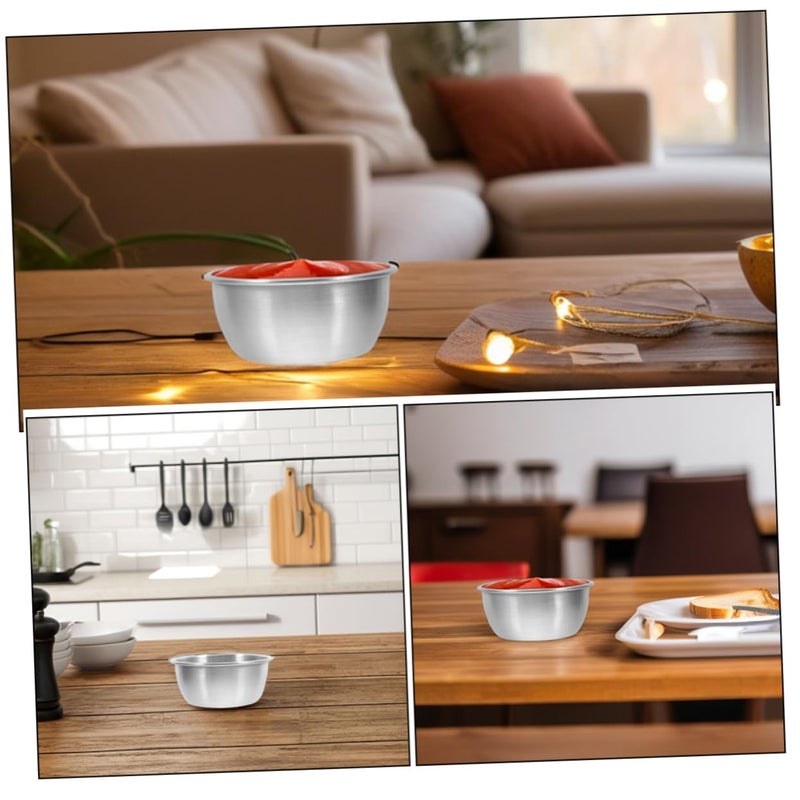 304 Stainless Steel Sauce Cups Set of 6 Small Dipping Bowls 70ML for Sushi Condiments - Image 4