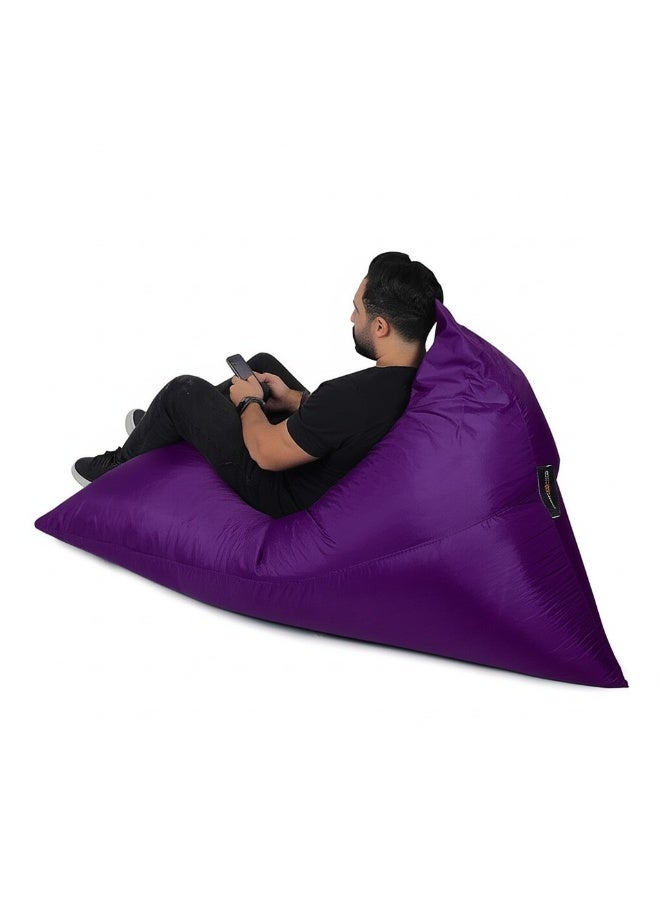 Bean2Go Cone PVC beanbag Purple - Image 1
