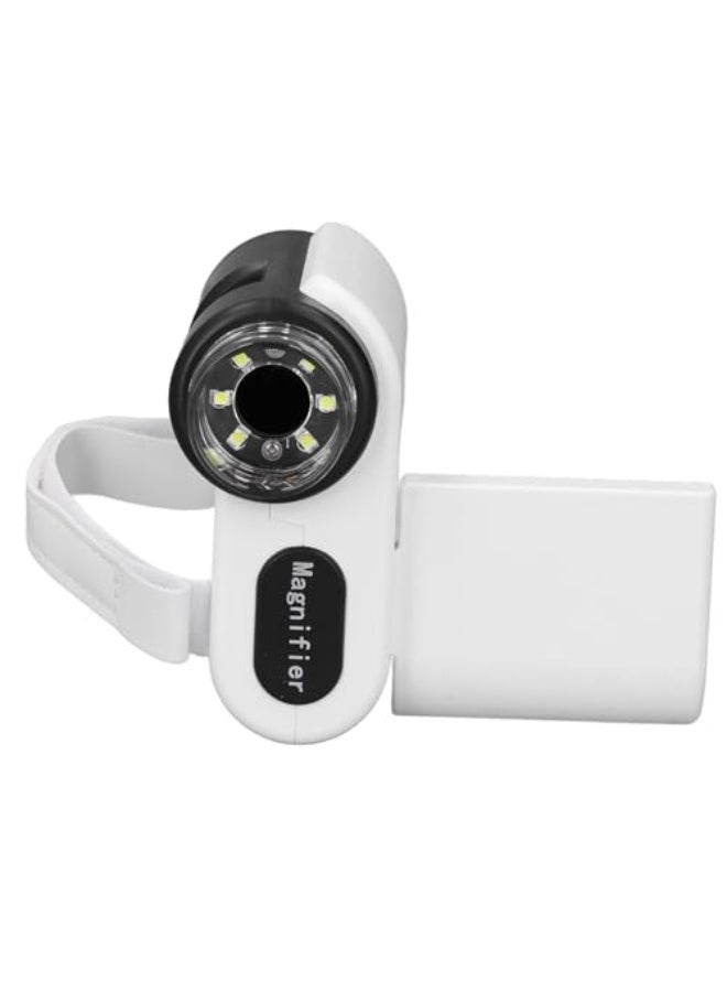 1000X Portable Digital Microscope for Children, Educational Tool, Equipped with Camera Mode, Sound Recording Function and 100x to 1000x Magnification, Suitable for Home and Outdoor Use, Equipped with 6 LED Lights. - Image 1