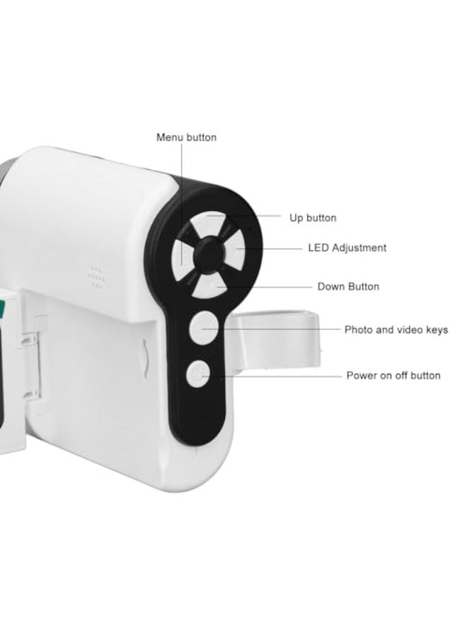 1000X Portable Digital Microscope for Children, Educational Tool, Equipped with Camera Mode, Sound Recording Function and 100x to 1000x Magnification, Suitable for Home and Outdoor Use, Equipped with 6 LED Lights. - Image 2