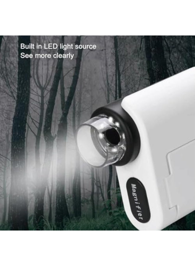 1000X Portable Digital Microscope for Children, Educational Tool, Equipped with Camera Mode, Sound Recording Function and 100x to 1000x Magnification, Suitable for Home and Outdoor Use, Equipped with 6 LED Lights. - Image 4