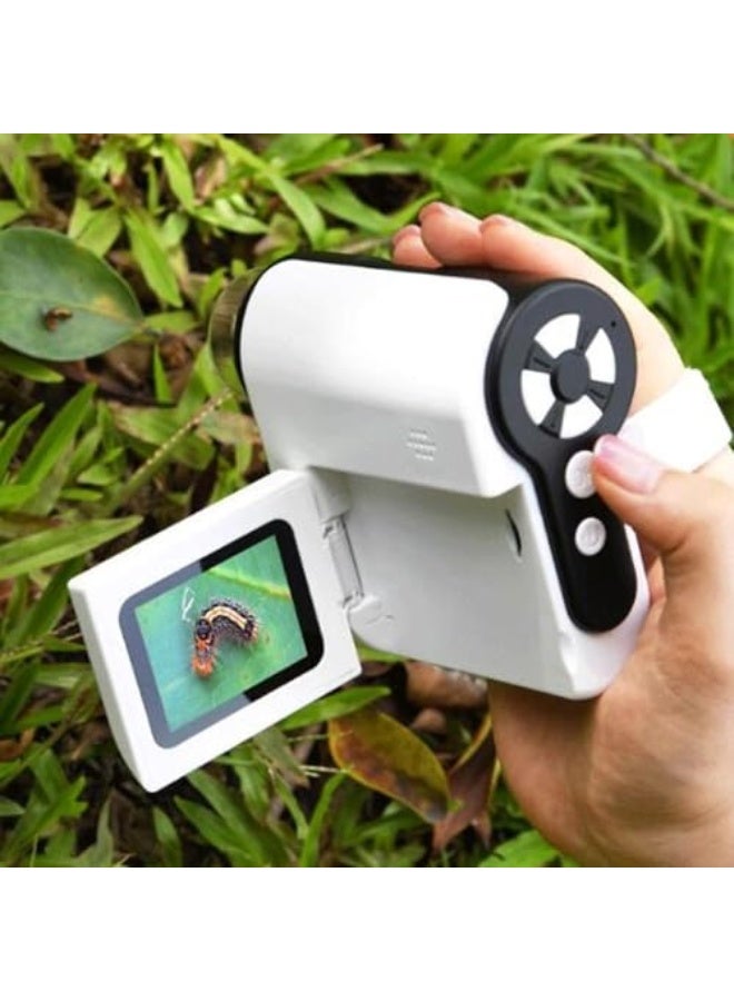 1000X Portable Digital Microscope for Children, Educational Tool, Equipped with Camera Mode, Sound Recording Function and 100x to 1000x Magnification, Suitable for Home and Outdoor Use, Equipped with 6 LED Lights. - Image 5