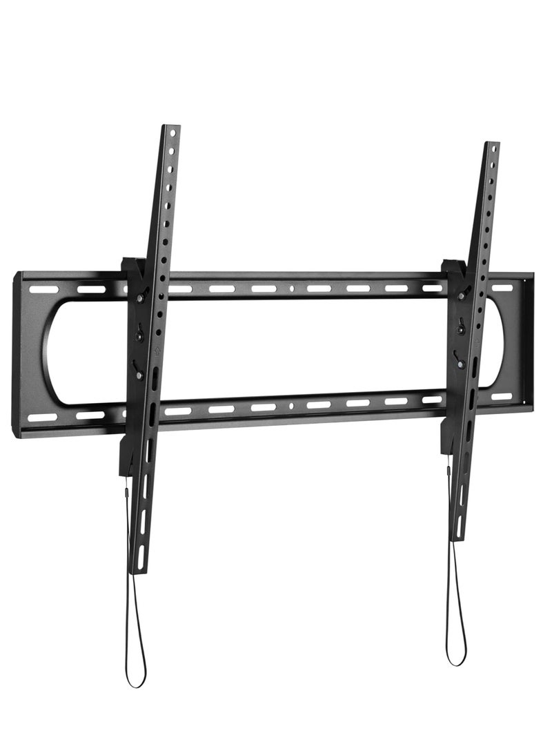 TV Wall Mount Bracket with 10 Degree Tilt for 60, 65, 70, 75, 80, 85, 90, 100, 120 Inch TVs up to 900x600, Black - Image 1
