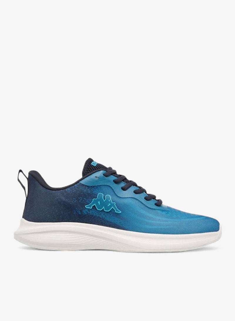 Kappa Men's Logo Print Sports Shoes with Lace-Up Closure - Image 2