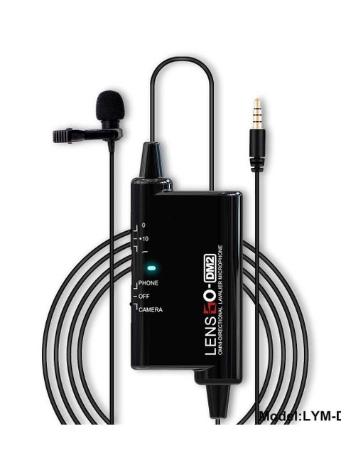 LENSGO Wire Microphone Model LYM-Dm2: Another wire microphone option from LENSGO, offering flexibility and clarity for audio recording applications.