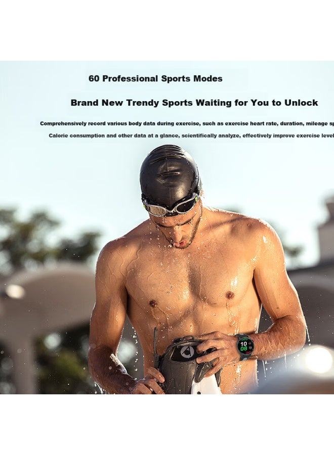 Kpep [professional Sports] Gps Five-star Dual-frequency Positioning Outdoor Running Professional Swimming Cycling Hiking Heart Rate Pace Blood Oxygen Monitoring Sports Trajectory Smart Sports Watch - Image 4