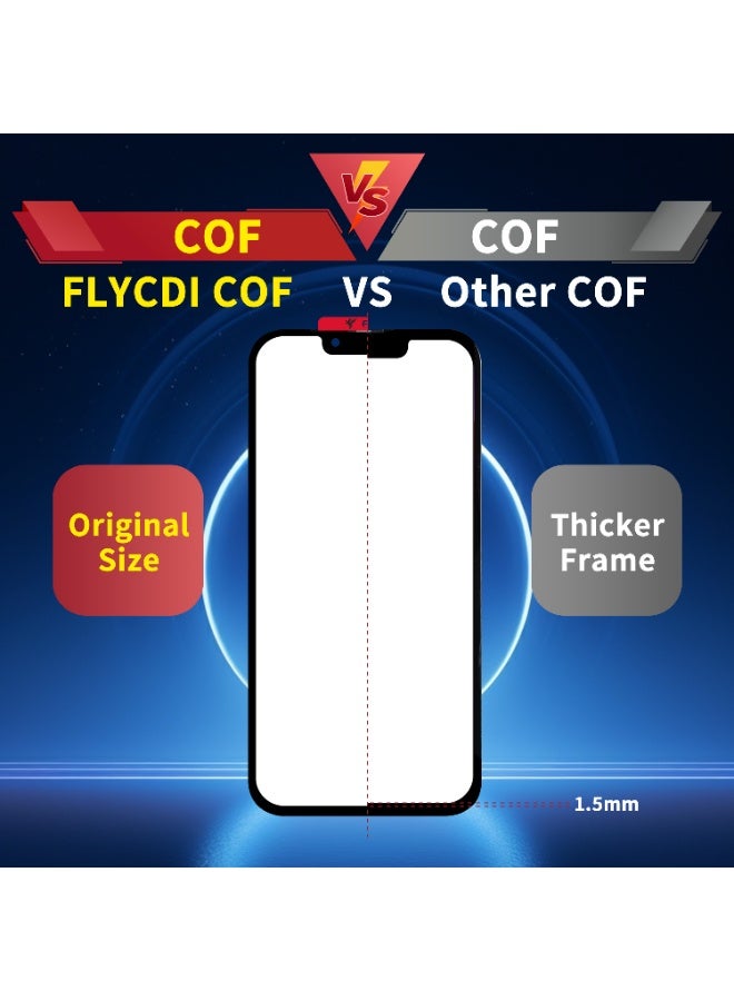 فلاي سي دي اي  FLYCDI LCD Screen Replacement for iPhone 13 Pro Max (6.7")-Compatible with A2484/A2641/A2643/A2644/A2645-3D Touch Digitizer Display Glass Assembly with Repair Tool Kit (Soft OLED) - Image 3