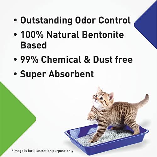 Purepet Cat Litter for All Breeds 5kg | Lavender Fragrance | Pet Friendly | Litter Tray Refill - Image 3