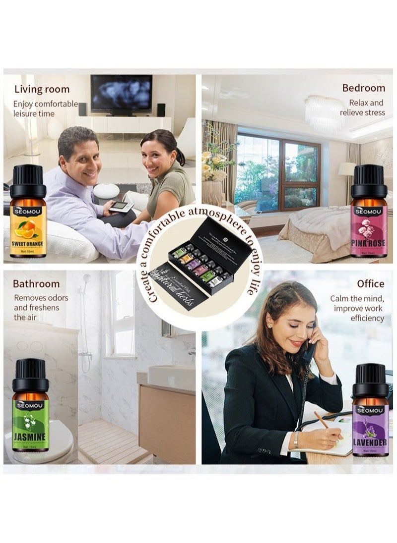 6-PCS Premium Aromatherapy Essential Oil Set, Plant Extract 10ml*6 - Image 5