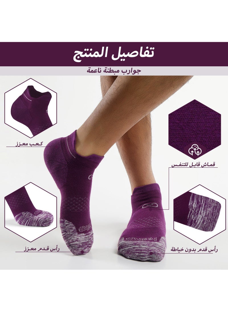 Unisex Bamboo Ankle Socks - Elegant Burgundy - Large/Extra Large (L/XL) - pzsku/Z11E42B420BDB0290C011Z/45/_/1740209262/924fda72-b9bd-4934-9098-5a95a46aab98