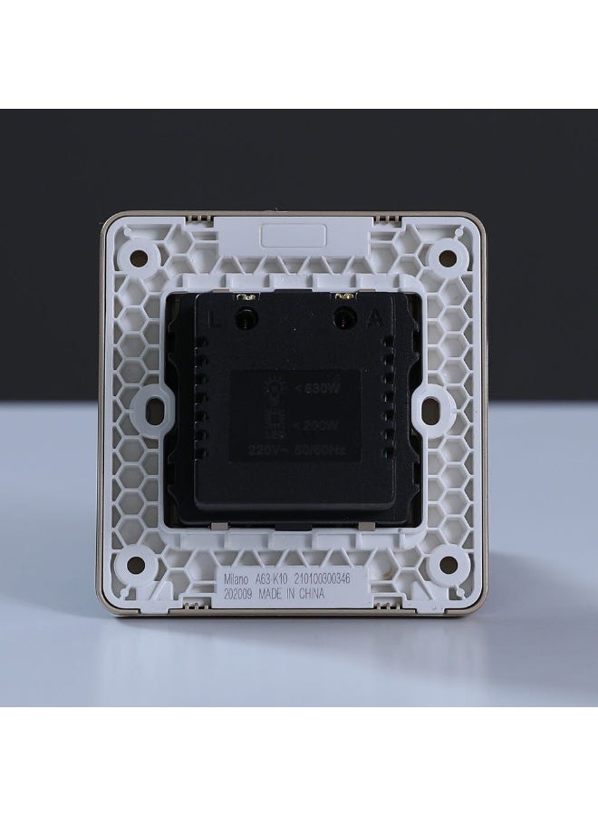 DANUBE HOME Milano 630W Light Dimmer 5 Level Electrical Switches Sockets Outlets For Home Appliances Gd Ps - Image 1