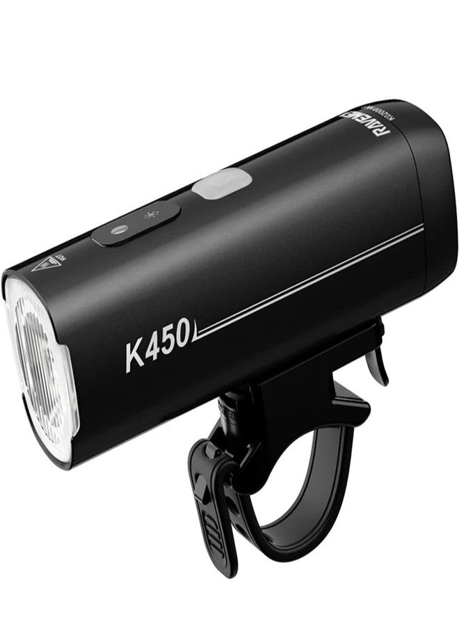 Ravemen K450 Light-Sensitive Headlight, Intelligent Daytime Riding Mode, Uniform floodlight, USB-C Fast Rechargeable, Power Level Indicator, Durable and Waterproof - Image 2