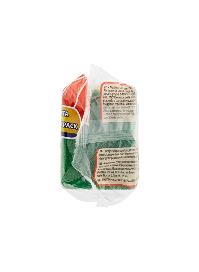 arix Splendelli Sponge Scourer, 10 Piece, Multicolor - Image 4
