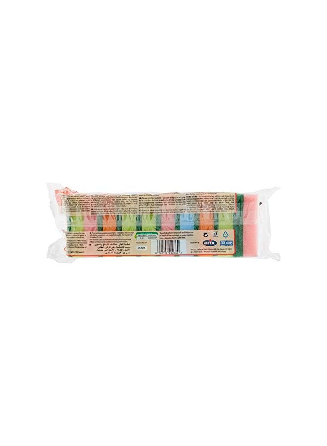 arix Splendelli Sponge Scourer, 10 Piece, Multicolor - Image 3