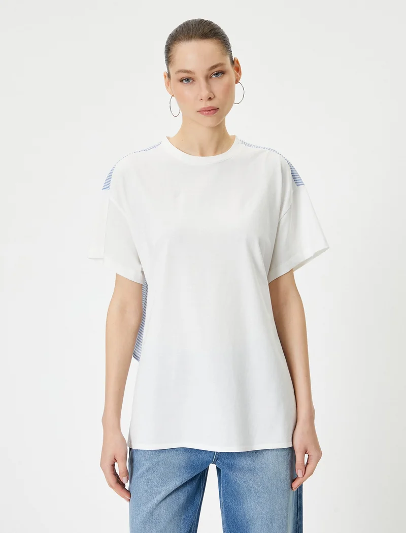 Koton Koton | Striped Asymmetric Top