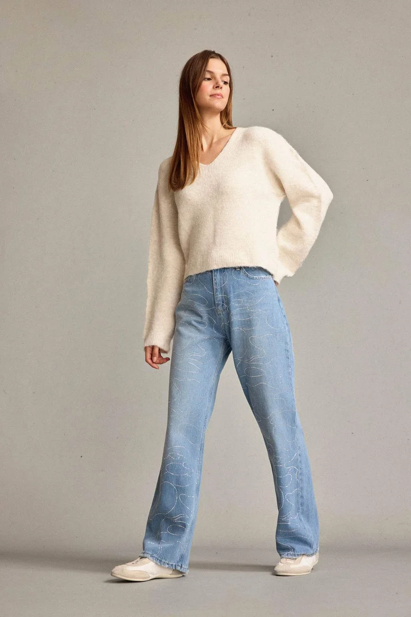 ديفاكتو Baggy Fit Jeans