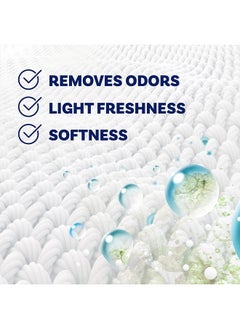 Downy RINSE & REFRESH Laundry Odor Remover and Fabric Softener, Fresh Lavender, 48 fl oz, Safe on ALL Fabrics, Gentle on Skin, HE Compatible  - Image 4
