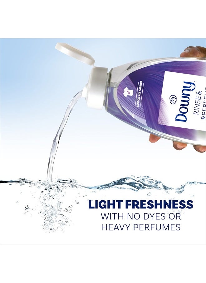 Downy - RINSE & REFRESH Laundry Odor Remover and Fabric Softener, Fresh Lavender, 48 fl oz, Safe on ALL Fabrics, Gentle on Skin, HE Compatible - Image 1