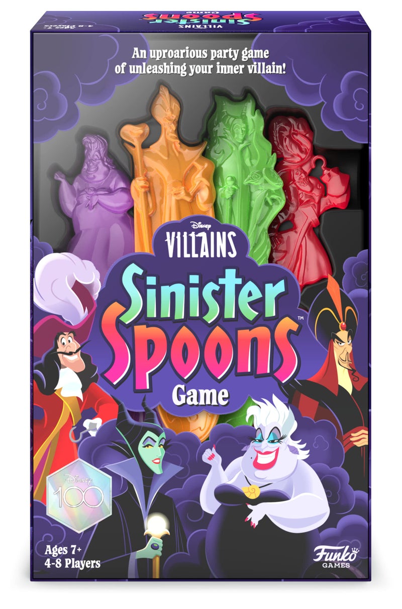 Funko Disney Villains Sinister Spoons Party Game for 48 Players Ages 7 and Up - Image 3