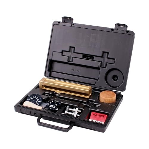 Allpax Heavy-Duty Gasket Cutter 0- 13" Diameter w/ Premium Brass Cutter Block, Chrome-Plated Steel Extension Bars and Rugged Storage Case (AX6000) - Image 4
