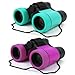 Scotamalone Kids Binoculars Shock Proof Toy Binoculars Set for Age 312 Years Old Boys Girls Bird Watching Educational Learning Hunting Hiking Birthday Presents - Image 3